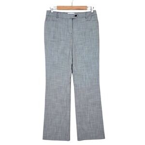 Calvin Klein Women's Black White Houndstooth Modern Fit Trousers 2